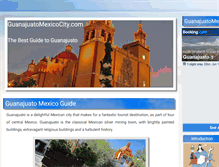 Tablet Screenshot of guanajuatomexicocity.com